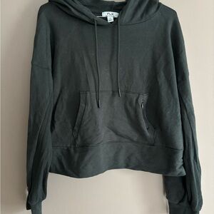 FLX Crop Women's Green Hoodie